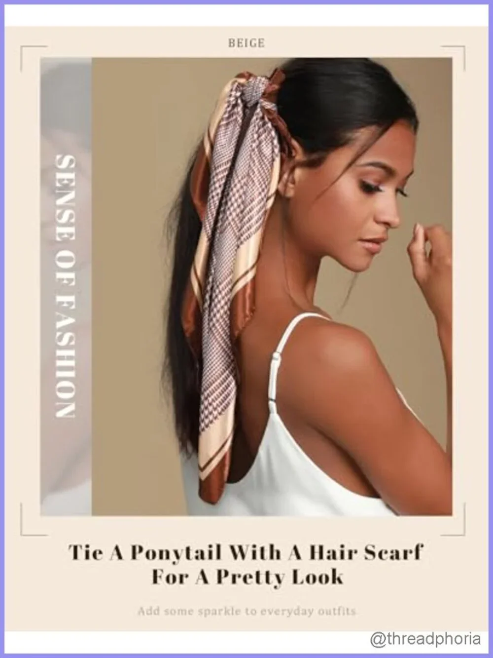 35 Inch Square Satin Scarf for Women Silk-Like Headscarf Bandana
